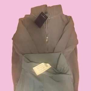 Brandy Melville Yoga Pants and Hoodie